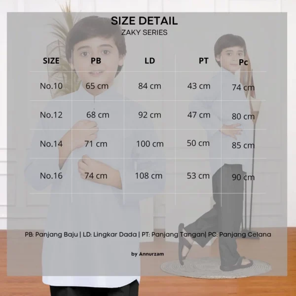SHitam Putih Series Annurzam Official 10-16 Tahun - Gambar 2